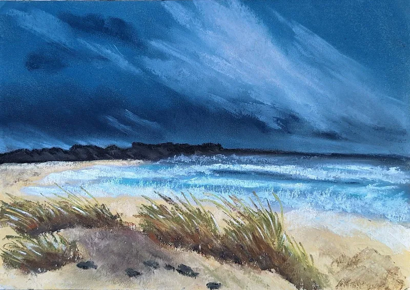 Sturm über der Ostsee