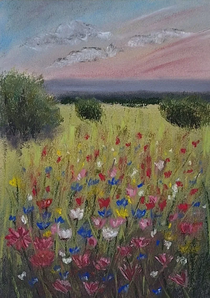 Landscape in Pink